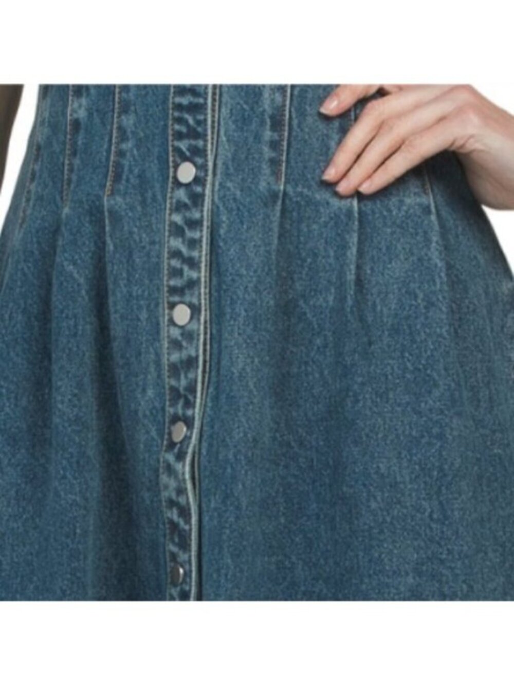 HOUSE OF HARLOW 1960 Edie Denim Dress - Picture 5 of 5